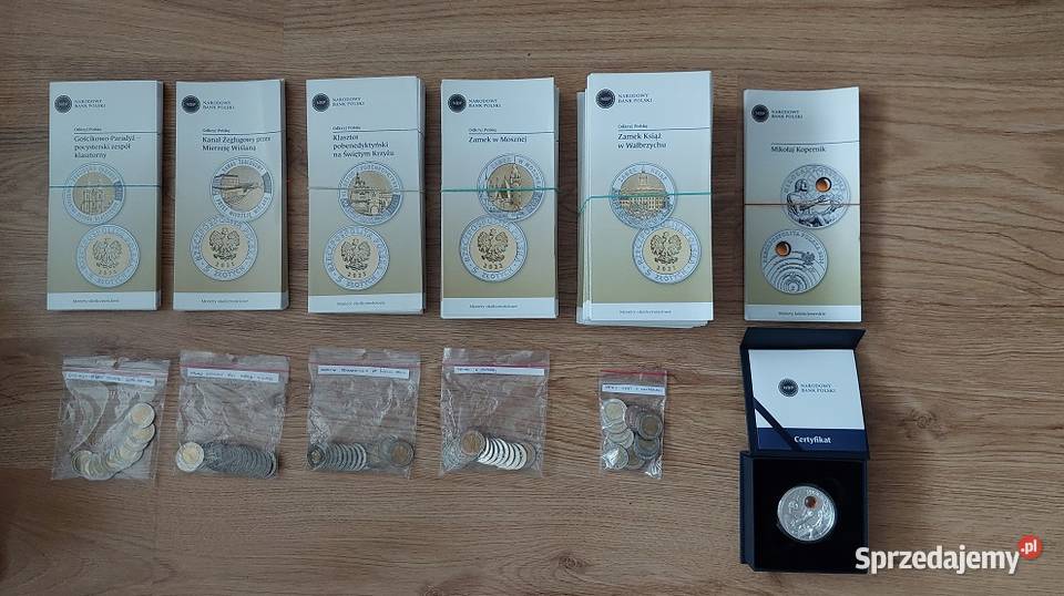 WYPRZEDAŻ monet 5 z serii Odkryj Polskęfolder Antyki, Sztuka, Kolekcje Warszawa