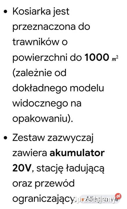 Parkside robot koszący nowy zapakowany org Lutomiersk