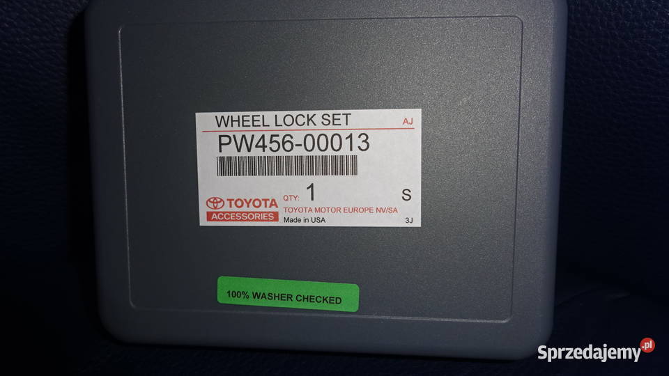 Nakrętki zabezpieczające do kół OE Toyota Lexus Dąbie