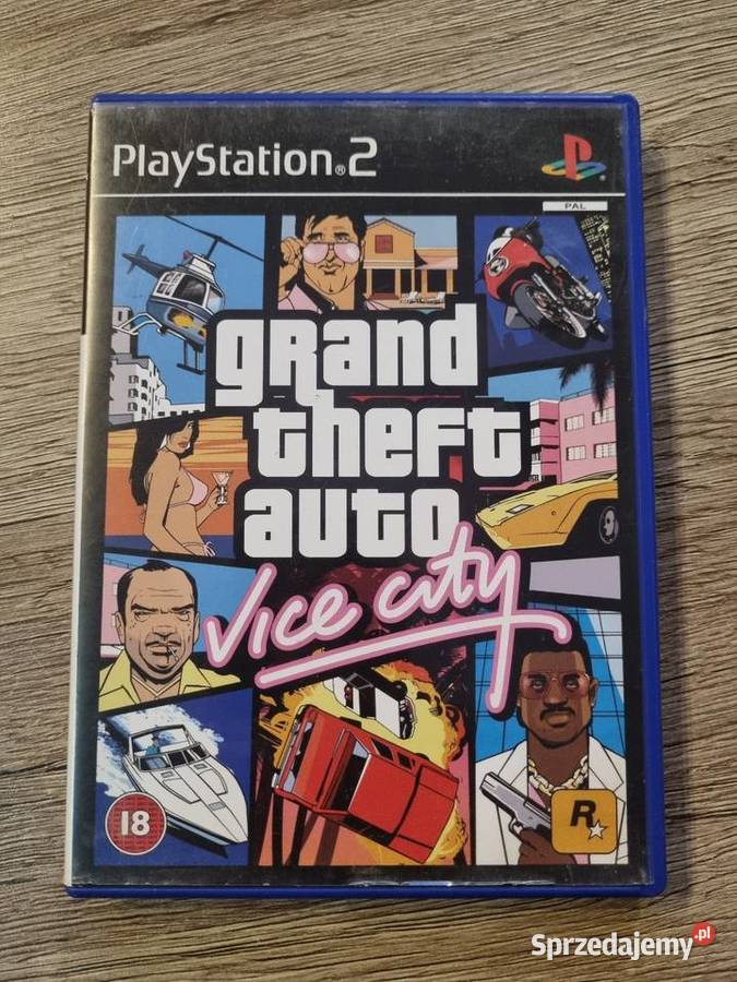 GRAND THEFT AUTO VICE CITY PLAYSTATION 2 GTA Gry na konsole pomorskie Tczew