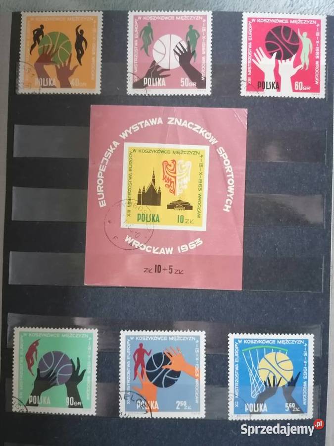 Album ze znaczkami nowymi i z pieczątkami lata Kraków