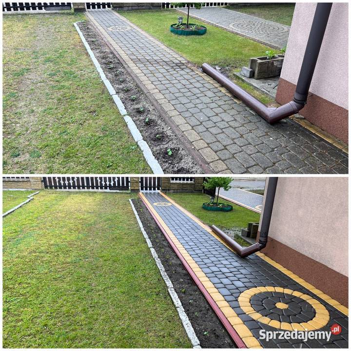 Mycie i czyszczenie kostki Brukowej Kostka brukowa świętokrzyskie Staszów