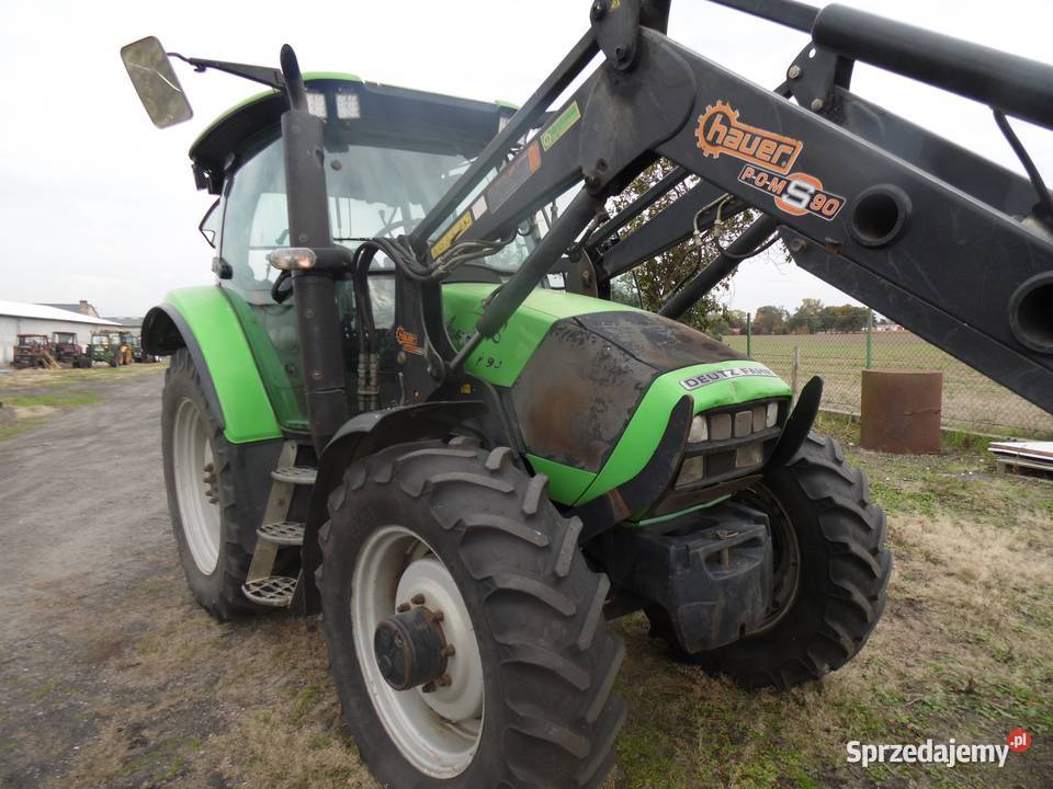 Deutz Fahr K90 ładowacz czołowy z osprzętem Kiełpiny