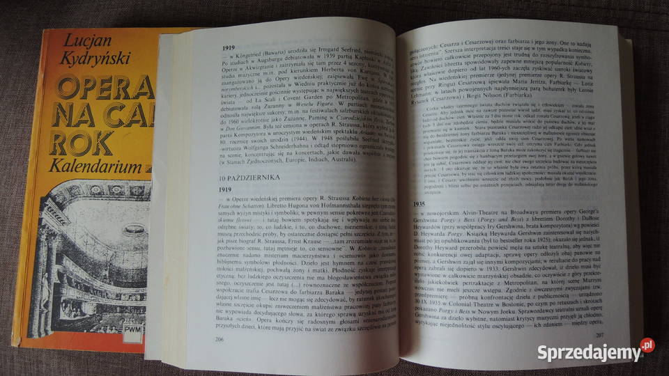 Opera na KalendariumLucjan Kydryński Białystok