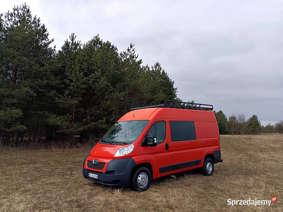 Peugeot boxer 22 hdi 120 l2h2 brygadówka 6 os ESP Olkusz