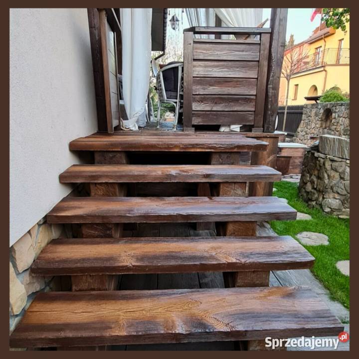 Deska betonowa betonowe drewno na schody deska Warszawa