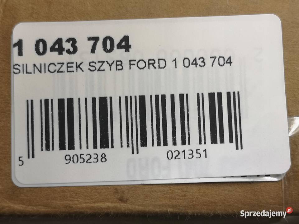 SILNICZEK SZYBY LEWY PRZÓD FORD GALAXY I osobowe lubelskie