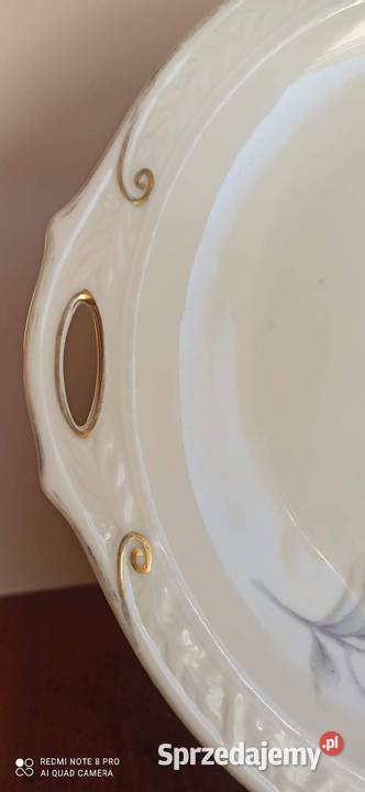 Talerz z astrami Paul Muller Selb 125 Z boku pomorskie