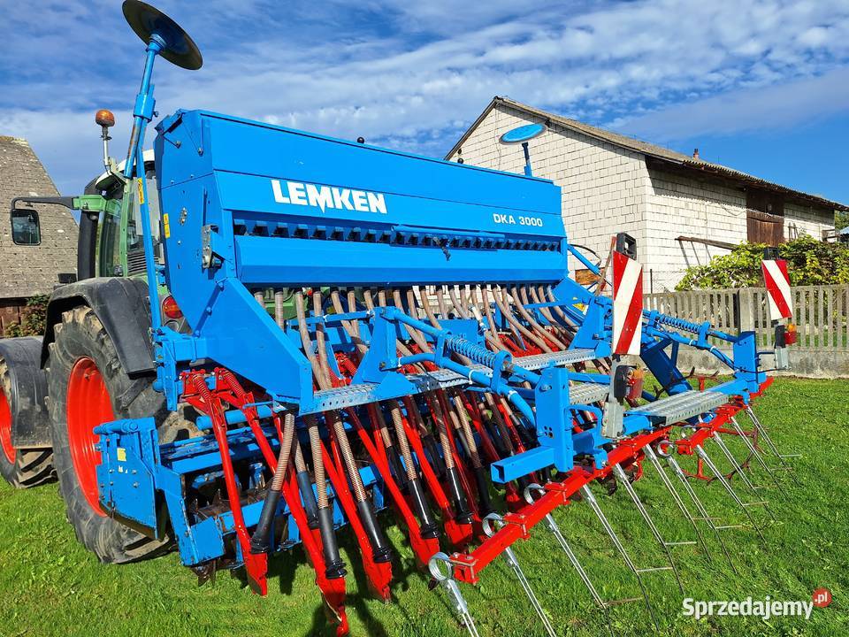 Agregat Uprawowo Siewny Lemken dka 3000 Rabe Lemken