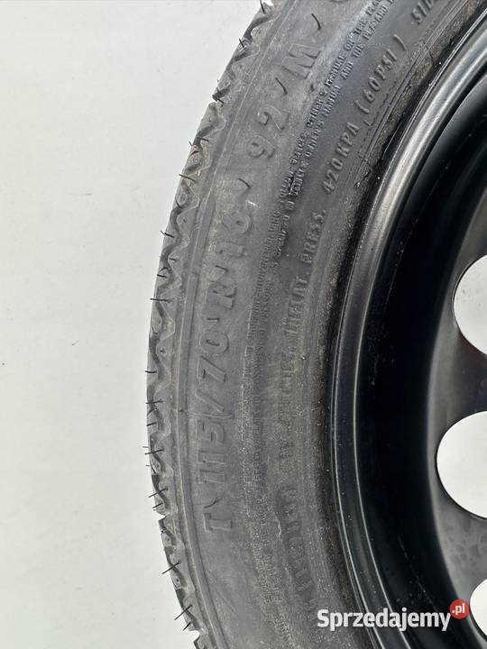 KOŁO ZAPASOWE DOJAZDOWE Opel Vectra C Astra H Samochodowe Rudka