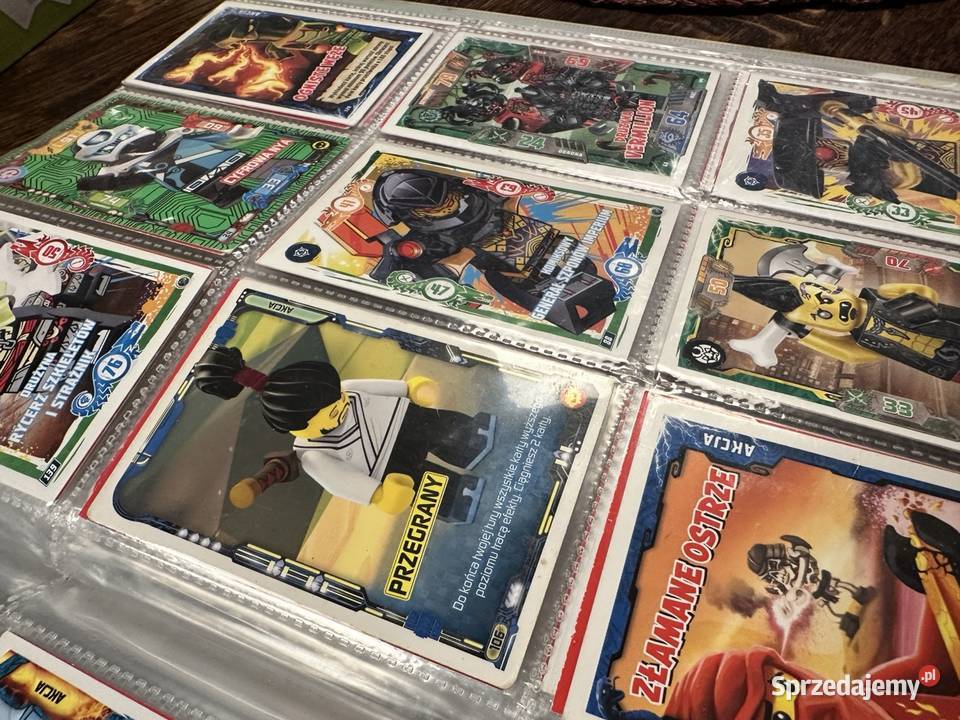 Komplet 302 Kart LEGO Ninjago Wszystkie Serie Oleśnica