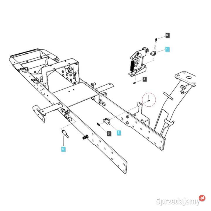 Śruba M4 x 07 x 16 mm LS XJ25 LS MT125 Tajęcina sprzedam