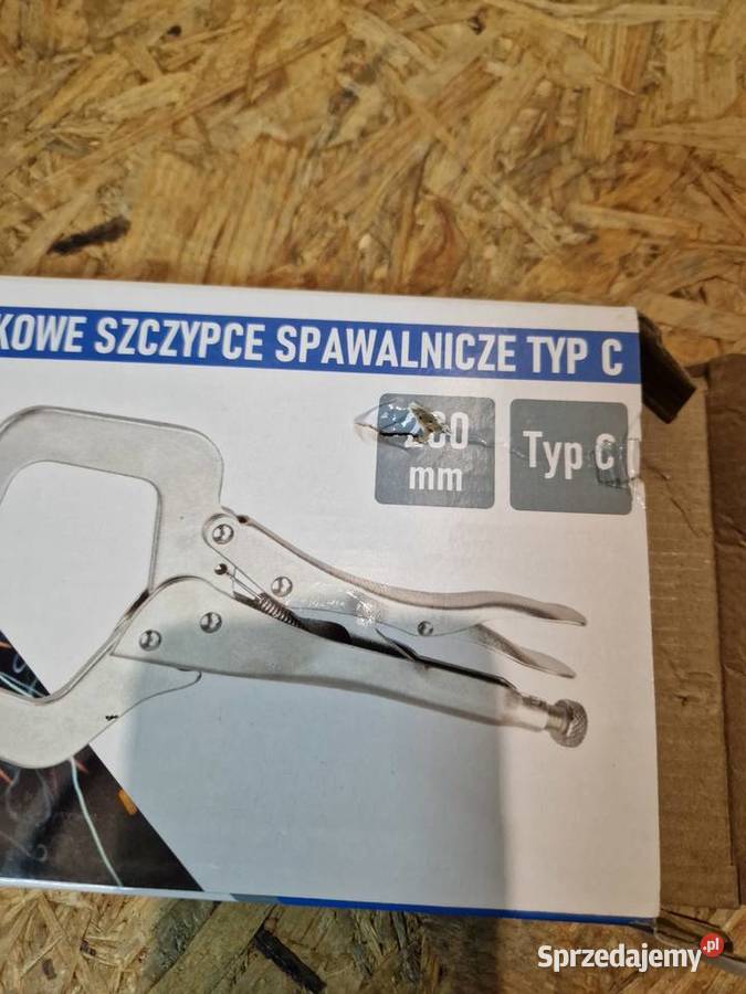 Zaciskowe szczypce spawalnicze 280mm typ C wielkopolskie Głogowa