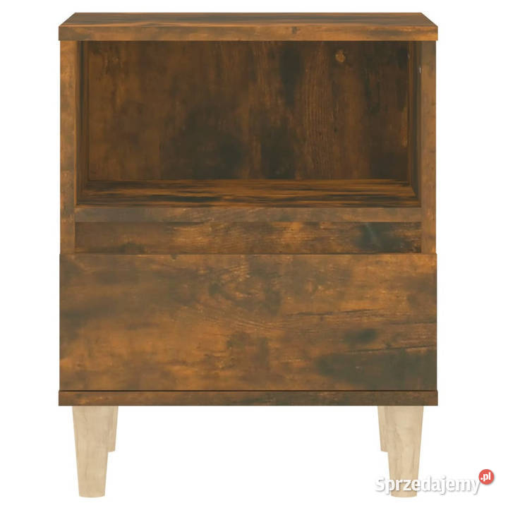 Szafka nocna przydymiony dąb 40x35x50 WM821804 Szafki Warszawa