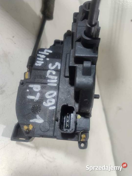 ZAMEK DRZWI PRAWY TYŁ 4 PIN RENAULT SCENIC III wielkopolskie sprzedam