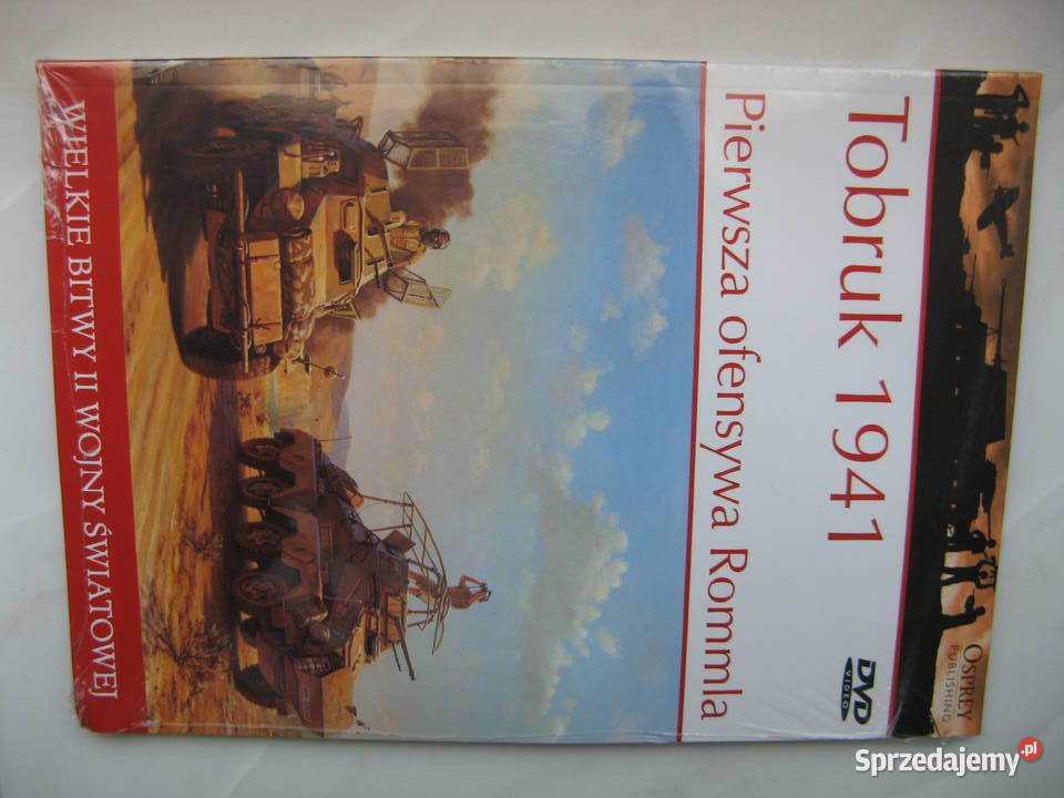 Osprey Tobruk 1941 książka film DVDNowa Rok wydania 2010 Poznań