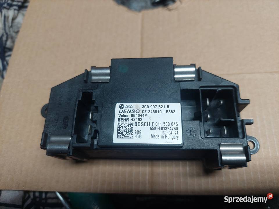 REZYSTOR OPORNICA F011500045 994044P 3C0907521B Kłobuck