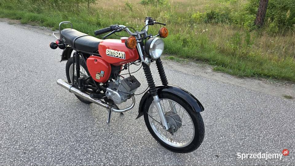 Simson s51 4biegi zarejestrowany Simson