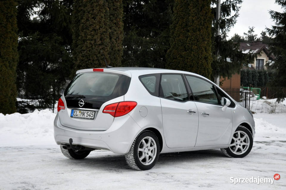 Opel Meriva 14T140NaviSkóryGrzana ASR (kontrola trakcji) Meriva Ostrów Mazowiecka sprzedam