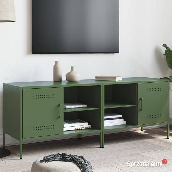 Szafki pod telewizor 2 oliwkowe 68x39x505 mazowieckie Warszawa