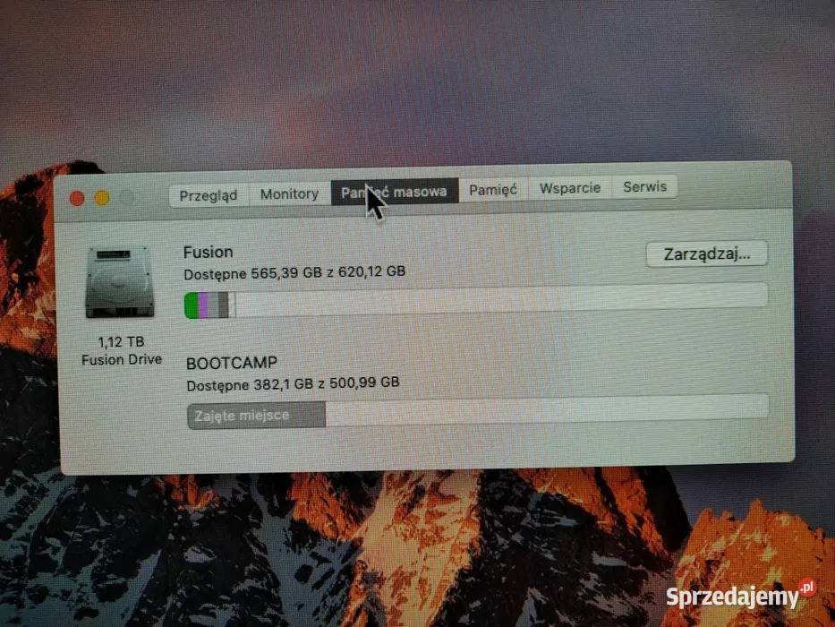 iMac 27 INTEL i7 35ghz SSDHDD 112TB 32GB VRAM4GB Apple Jasło