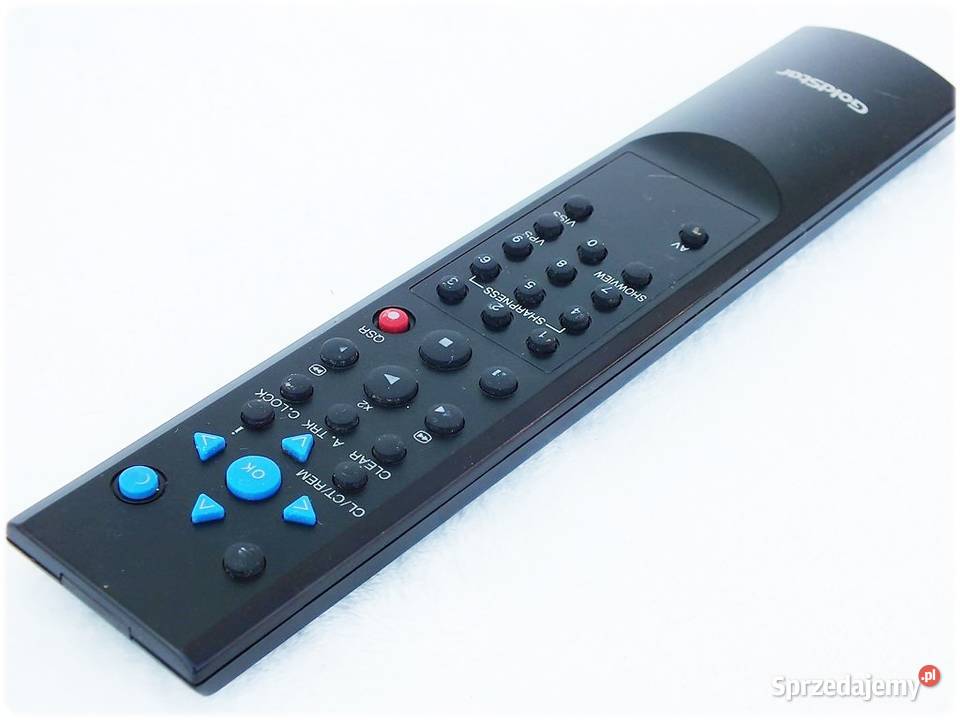 Pilot GOLDSTAR do magnetowidu VHS video z lat Żary