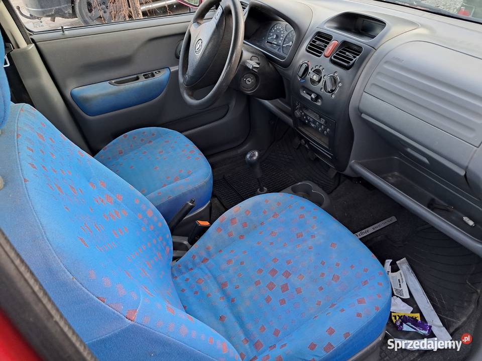 Opel Agila 10 2000r całość na części kol Z586 Leszno