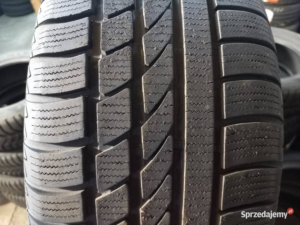 2x Opona UŻYWANA ZIMOWA 20550R15 HANKOOK 79 Zaścianki sprzedam