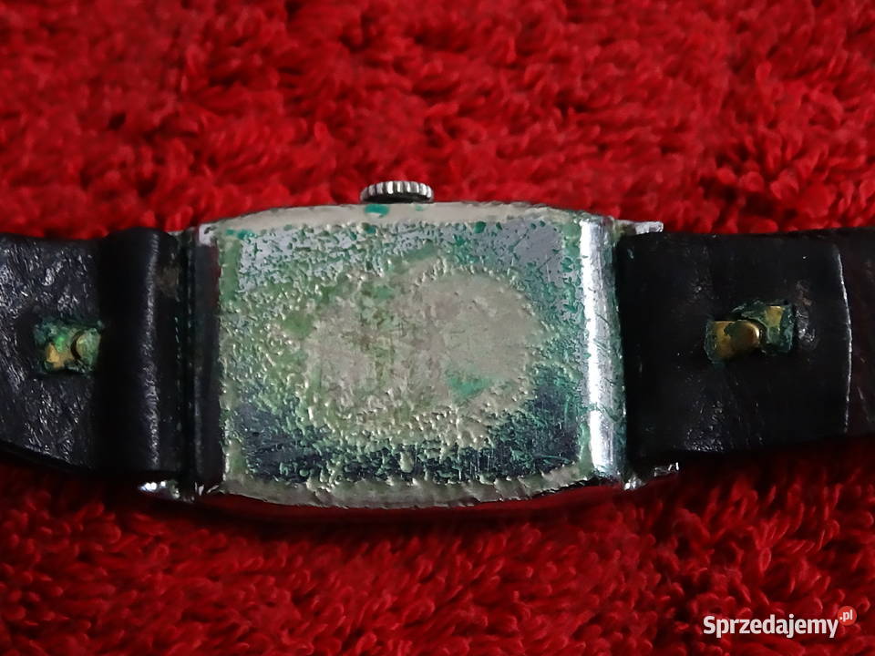 Szwajcarski Vintage Art Dco 15 Jewels SPRAWNY Biłgoraj
