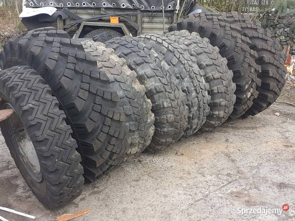 Opony do maszyn budowlanych pojazdów Urał Gaz 66 Dębica sprzedam