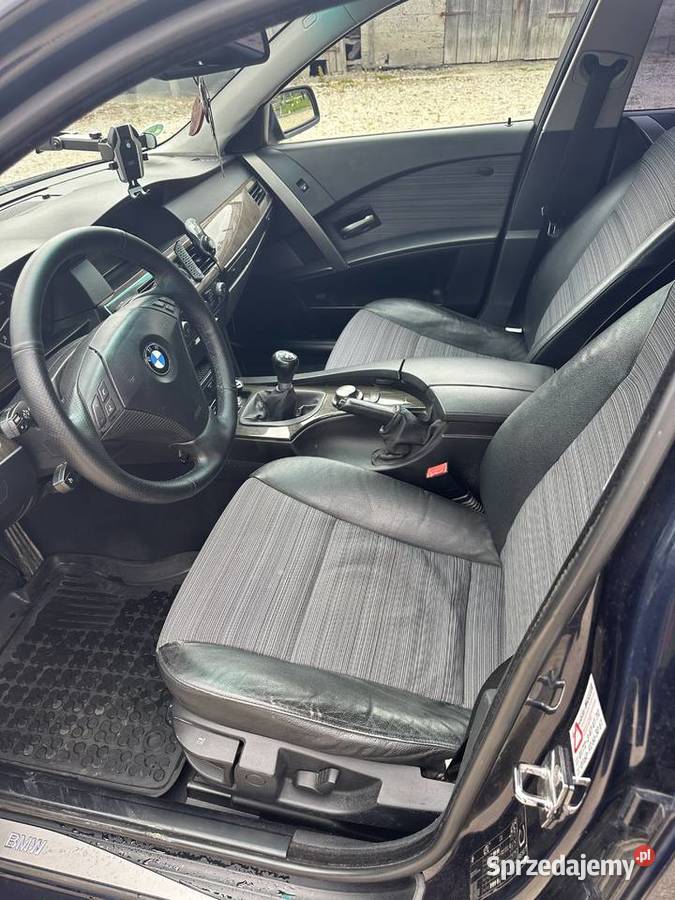 BMW E60 520i 22 BenzynaLPG 230145km Chotel Czerwony sprzedam