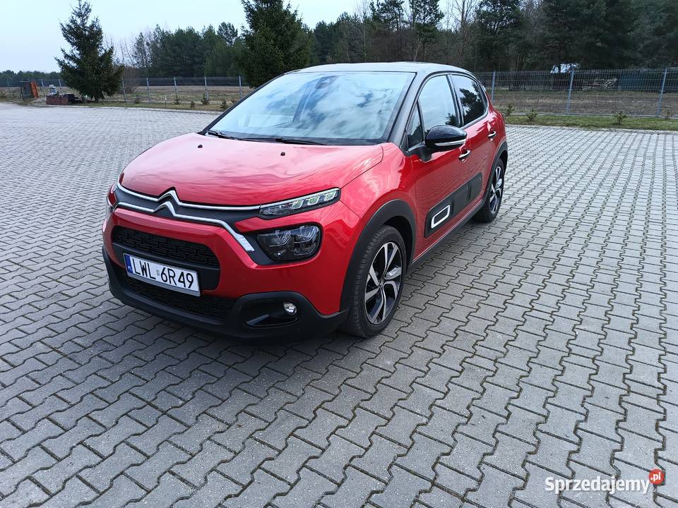 Citroen C3 III wersja shine kamera nawigacja