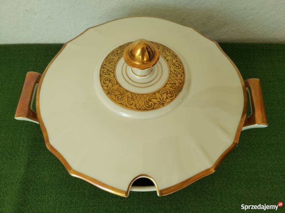 Piękna duża waza do zupy koenigszelt Porcelana i szkło Ropa sprzedam