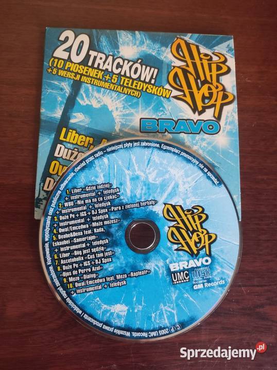 Hip Hop Bravo 20 trackow 2005 cd CD Kielce