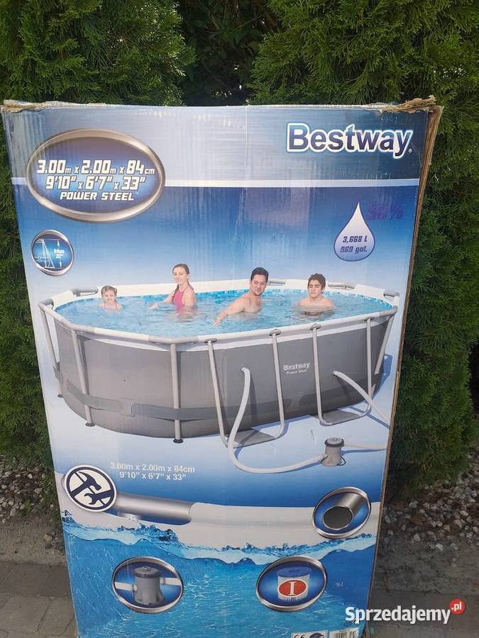 Basen na stelażu Bestway 3 x 2 x 084 Kórnik