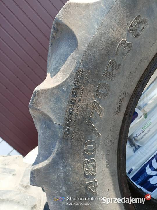 Sprzedam opony Goodyear 48070 r38 Talerzówka sprzedam