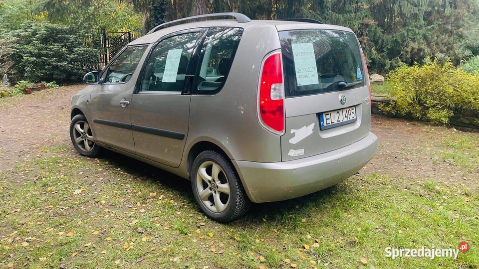 Skoda Roomster 14 PB LPG bezwypadkowa nowości w Łódź