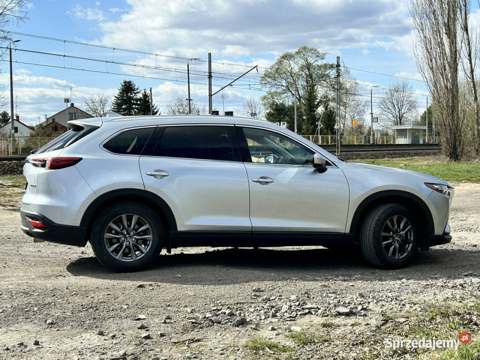 Mazda CX9 7 miejscowy 4x4 srebrny Siedlce