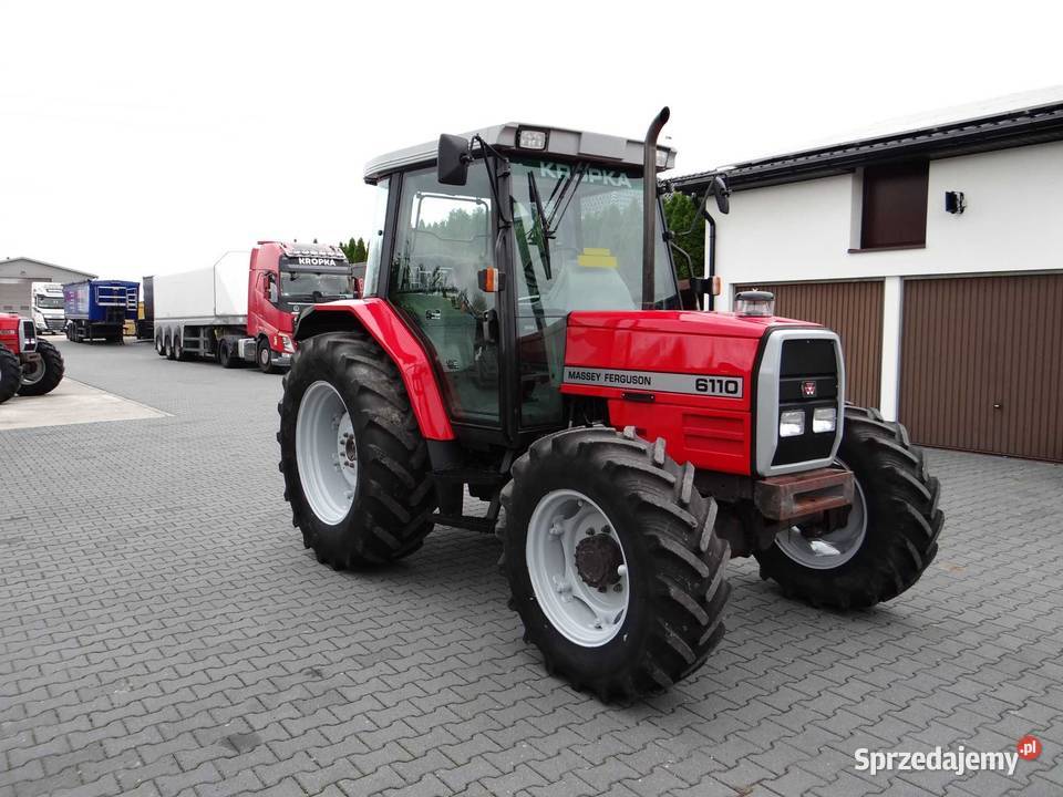 Ciągnik rolniczy Massey Ferguson 6110 łódzkie Radomsko sprzedam