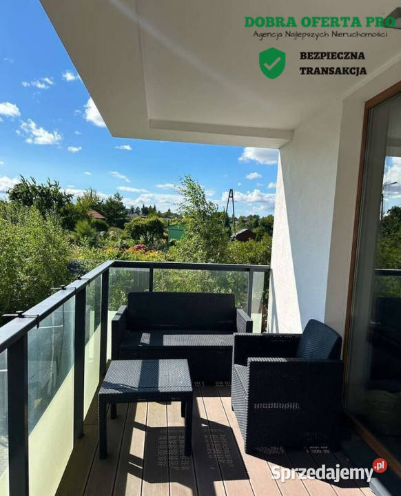 Dwupoziomowe mieszkanie z ogródkiem na dachu Gdańsk