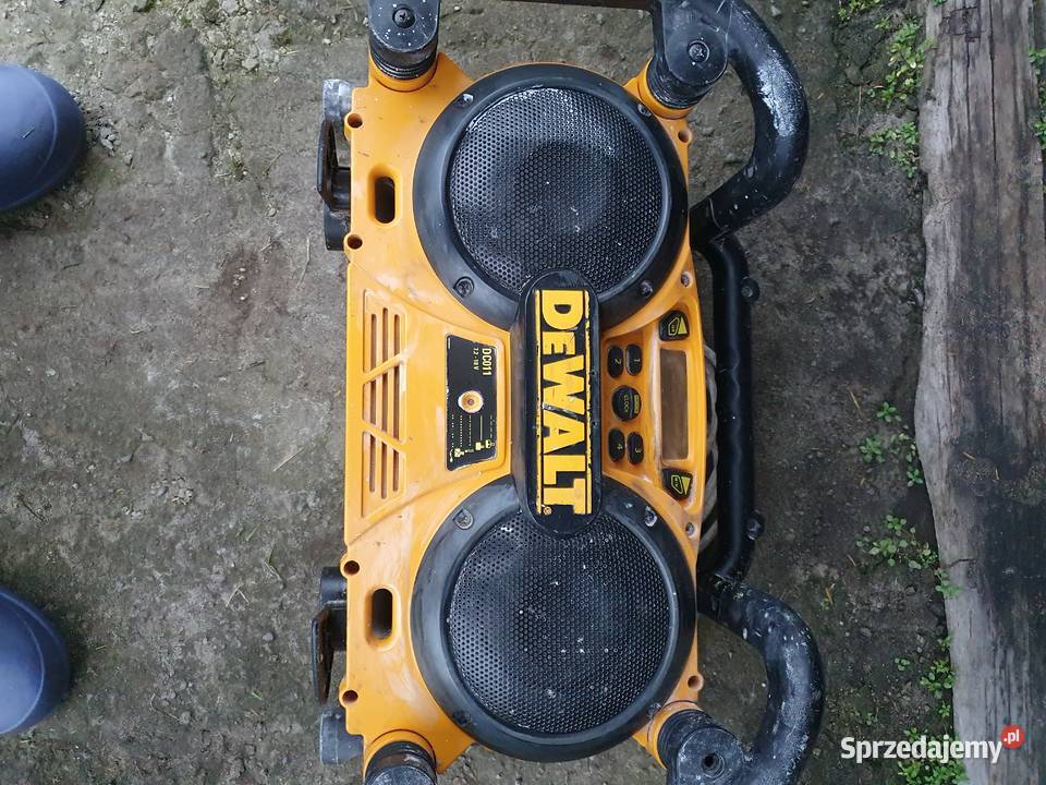 Radio budowlane Dewolt