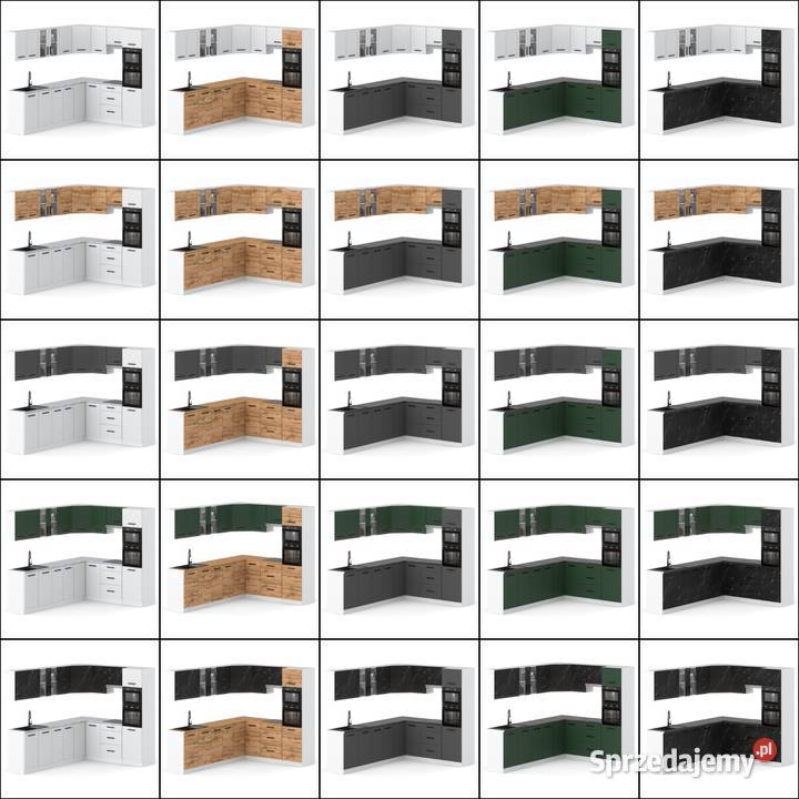 Kuchnia Z Blatem 46m Narożna Marra Duża Biała Elbląg