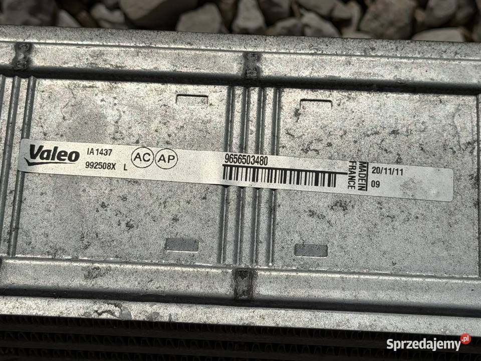 Intercooler 9656503480 Citroen DS4 I Kielce sprzedam