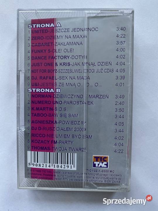 Giga Attack 3Najlepsze z najlepszychkaseta MC 1 płyta lubelskie Lublin