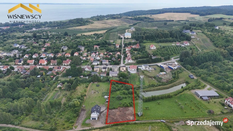 Działka budowlana z widokiem na Zalew Tolkmicko budowlana Nieruchomości sprzedam