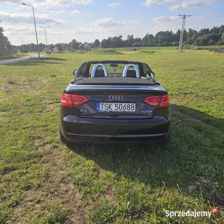 Adiu a3 20TDI 150 CABRIO sprowadzony świętokrzyskie Bliżyn sprzedam