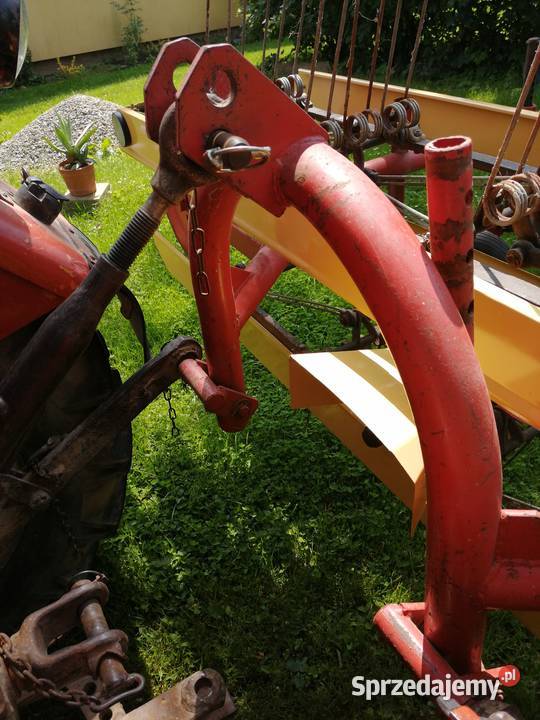 Przewracarka taśmowa 3 rzędowa zgrabiarka nieuszkodzony Pilzno