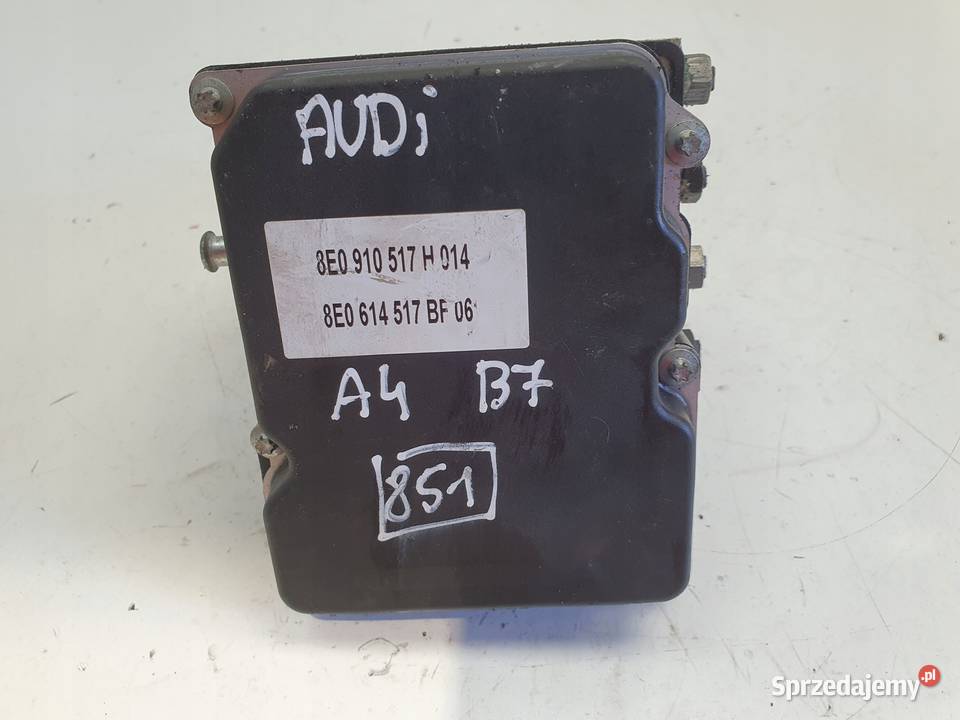 Audi A4 B7 POMPA ABS Sterownik 8E0910517H oryg Chełm