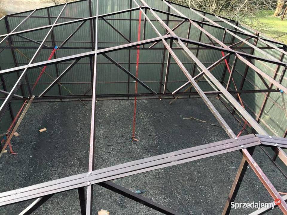 Blaszana montowana hala 10125 m ocynkowana Kraków sprzedam