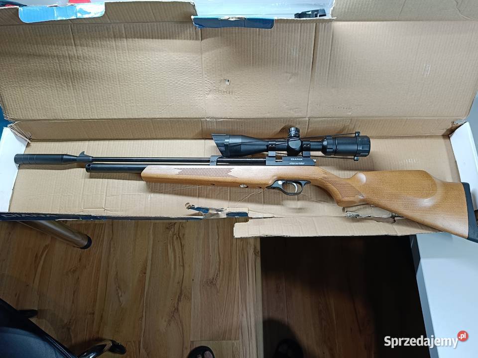 Wiatrówka Diana PCP Stormrider 45 drewno Pompka łódzkie